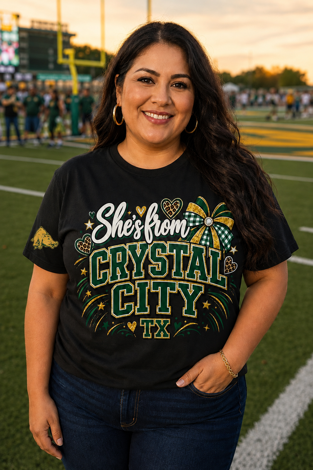 She’s From Crystal City DTF Trasnsfer