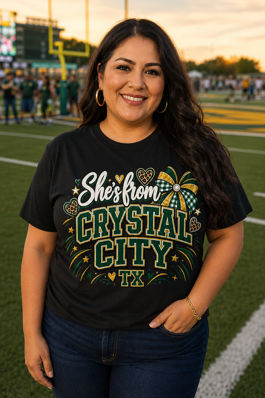 She’s From Crystal City DTF Trasnsfer